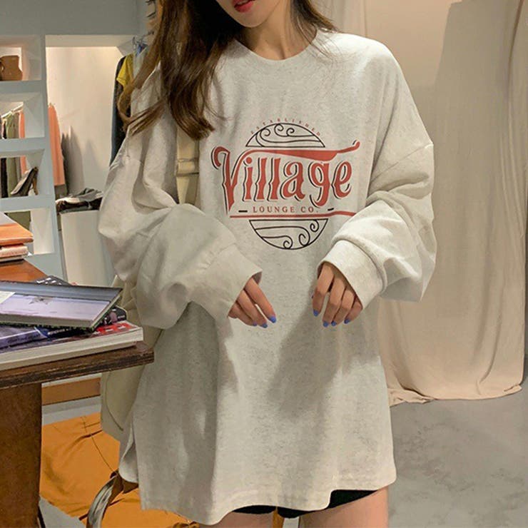 ホワイトグレー | ゆるカワコーデ トレーナー オーバーサイズ | 17kg