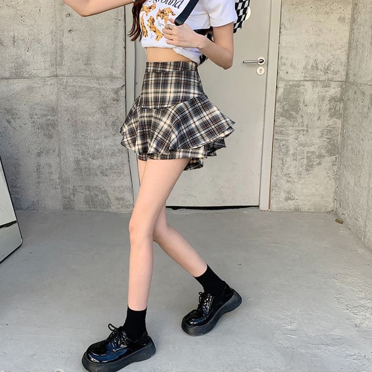 フェミニンガーリー チェック柄 小柄向けゆるカワコーデ☆ | 17kg | 詳細画像14 