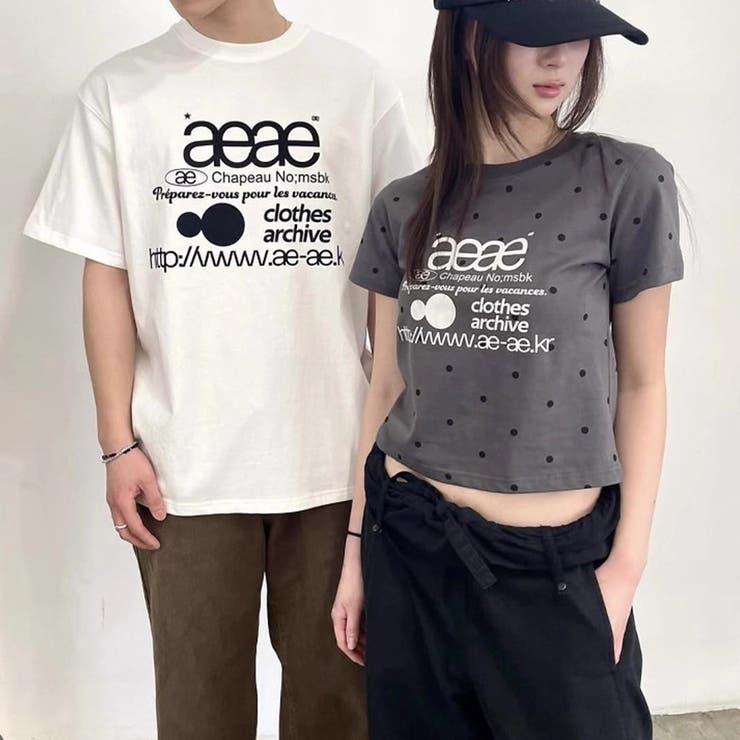 ペアルック Tシャツ 半袖 | 17kg | 詳細画像1 