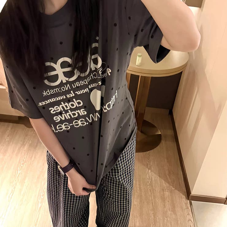 ペアルック Tシャツ 半袖 | 17kg | 詳細画像6 