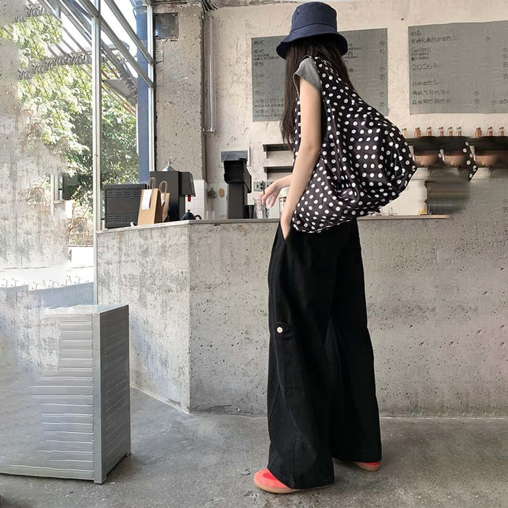 ワークパンツ カーゴパンツ ワイドパンツ ストレート バナナシルエット | 17kg | 詳細画像6 