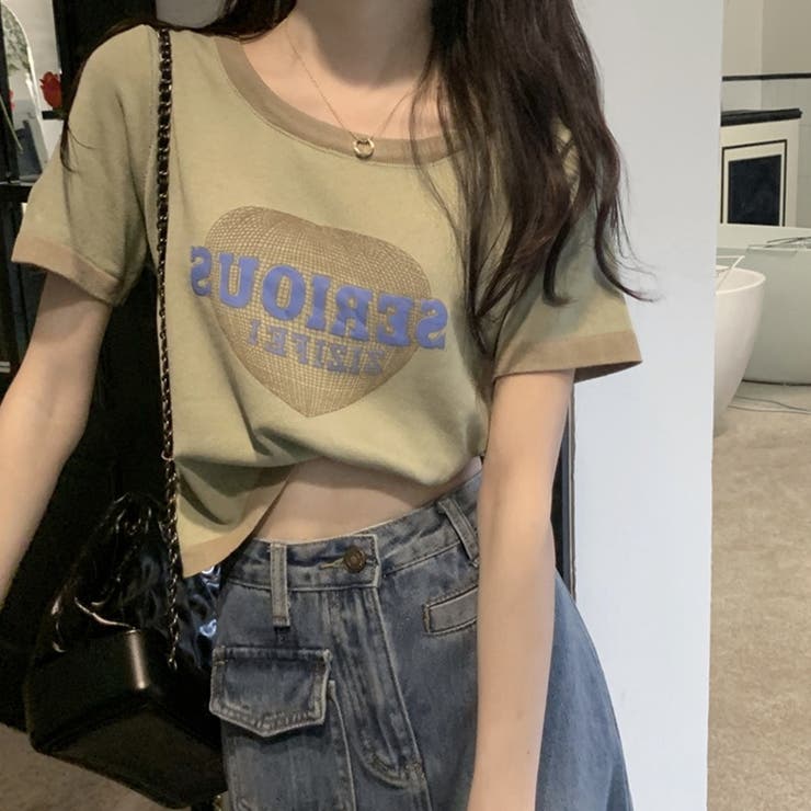 【SHOPLIST限定】ミニマリズムバイカラーカジュアルTシャツ | 17kg | 詳細画像14 