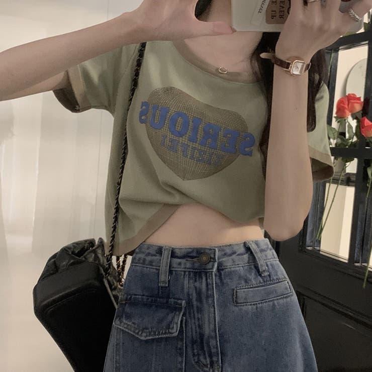 【SHOPLIST限定】ミニマリズムバイカラーカジュアルTシャツ | 17kg | 詳細画像15 