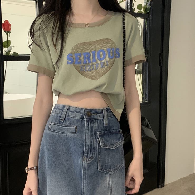【SHOPLIST限定】ミニマリズムバイカラーカジュアルTシャツ | 17kg | 詳細画像18 