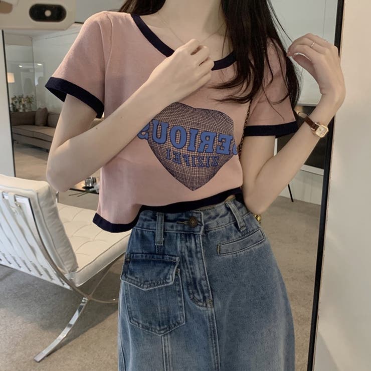 【SHOPLIST限定】ミニマリズムバイカラーカジュアルTシャツ | 17kg | 詳細画像20 