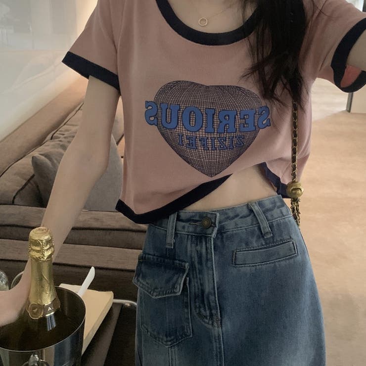 【SHOPLIST限定】ミニマリズムバイカラーカジュアルTシャツ | 17kg | 詳細画像21 