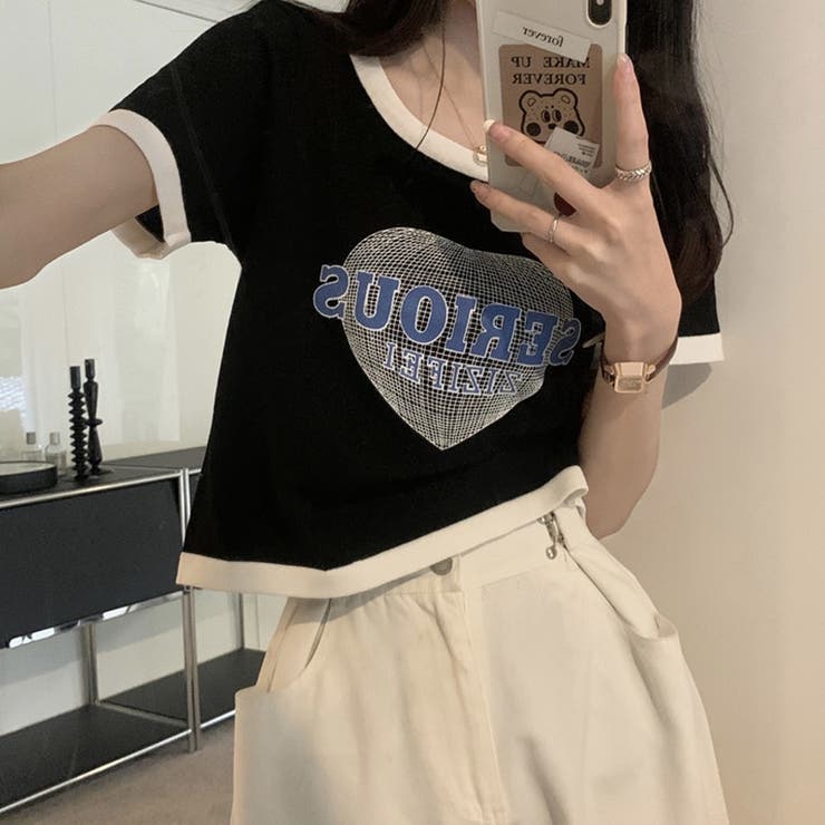 【SHOPLIST限定】ミニマリズムバイカラーカジュアルTシャツ | 17kg | 詳細画像25 