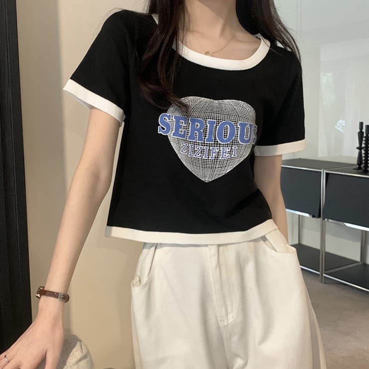 【SHOPLIST限定】ミニマリズムバイカラーカジュアルTシャツ | 17kg | 詳細画像26 
