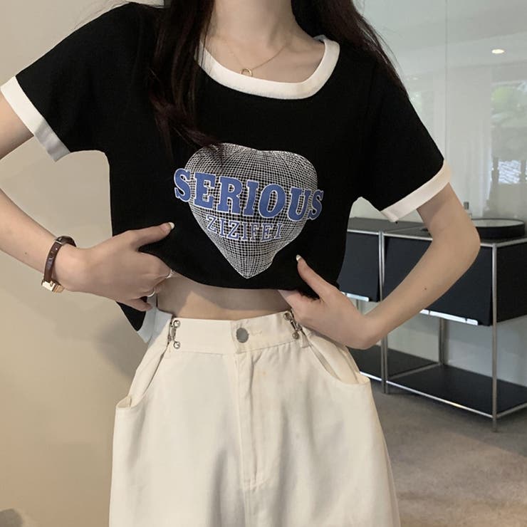 【SHOPLIST限定】ミニマリズムバイカラーカジュアルTシャツ | 17kg | 詳細画像27 