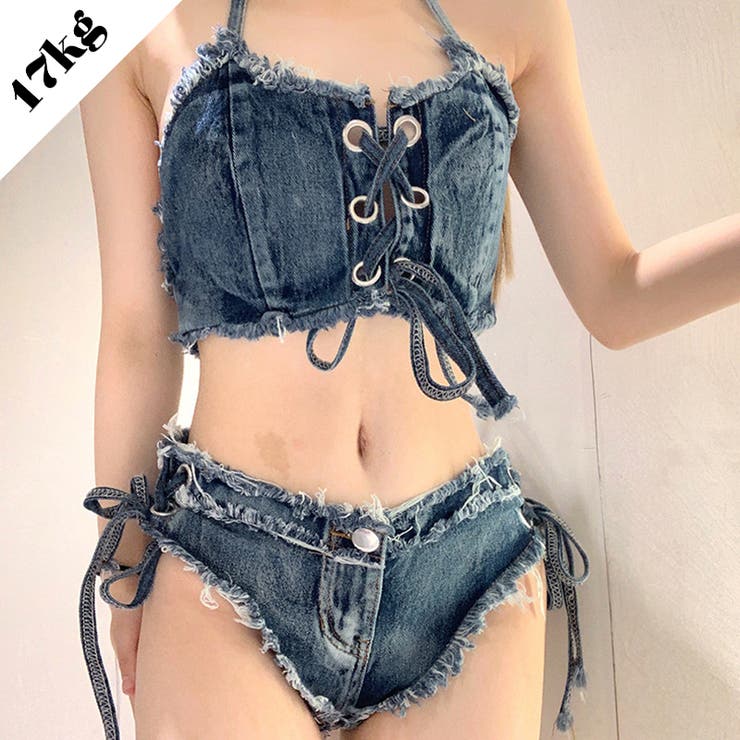 【SHOPLIST限定】ワイルドレトロデニム盛れる水着 | 17kg | 詳細画像1
