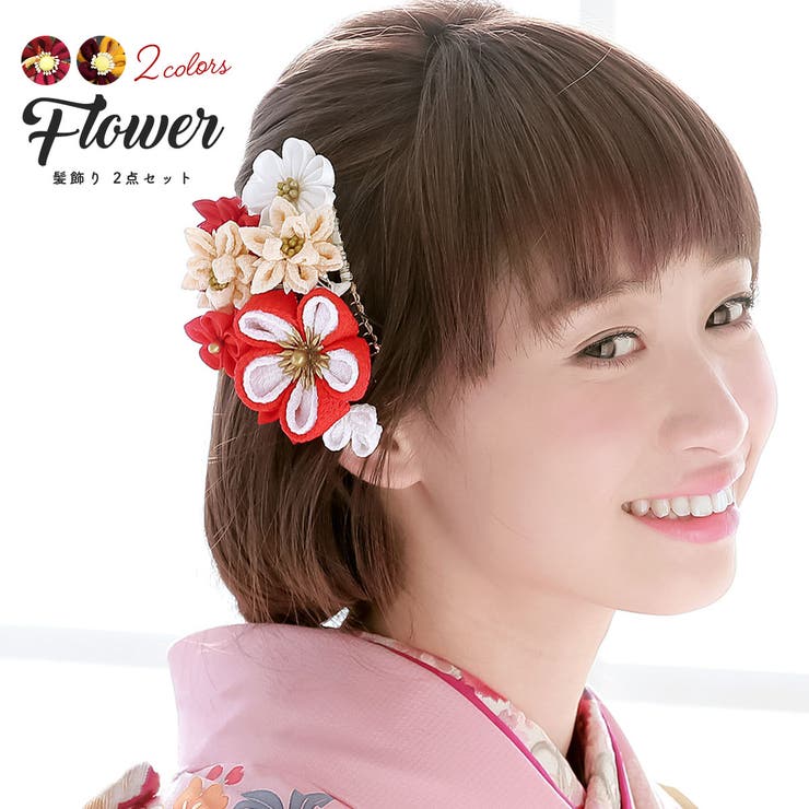 成人式 つまみ細工 髪飾り | SOUBIEN | 詳細画像1 