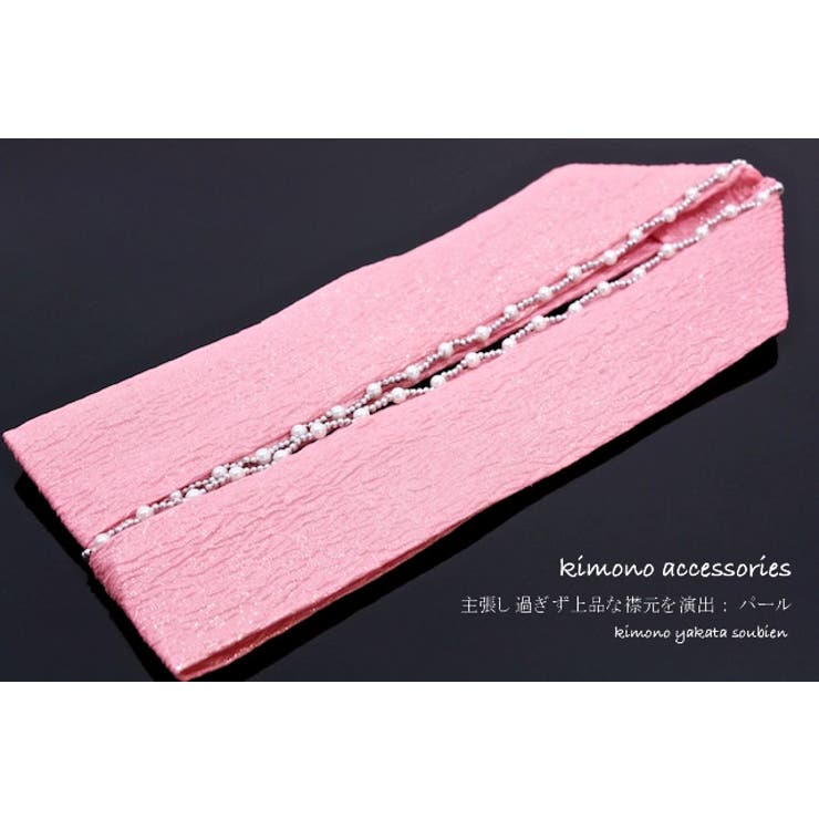 正絹 ピンク 金 | SOUBIEN | 詳細画像1 