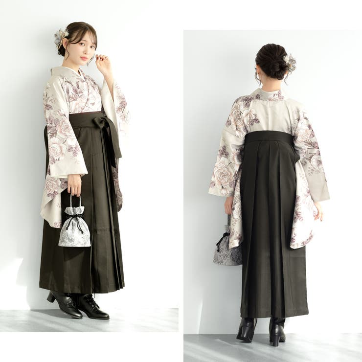 袴帯卒業式袴セット  NO6-1121 袴紺色❣️映える二尺袖 ❣️新品 1121⑨