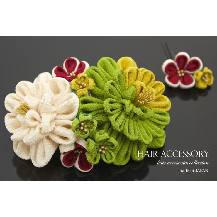 つまみ細工 2点セット 成人式 | SOUBIEN | 詳細画像1 