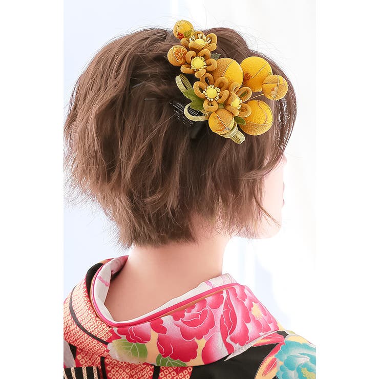 髪飾り 2点セット 黄色 | SOUBIEN | 詳細画像2 