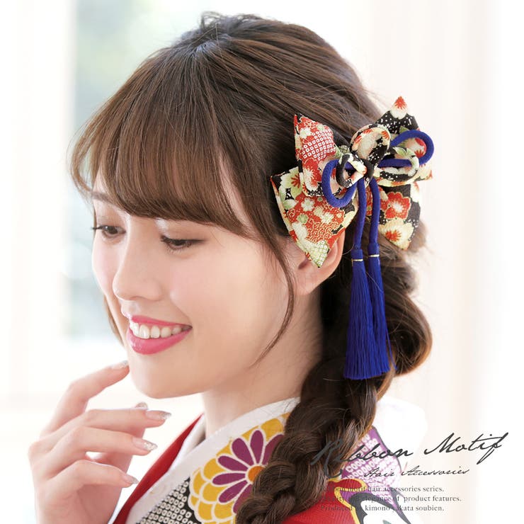 髪飾り 紫紺 黒 | SOUBIEN | 詳細画像1 