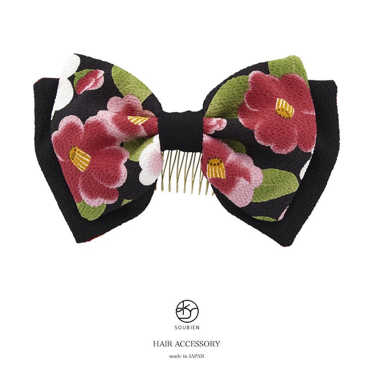 髪飾り 黒 ブラック | SOUBIEN | 詳細画像3 