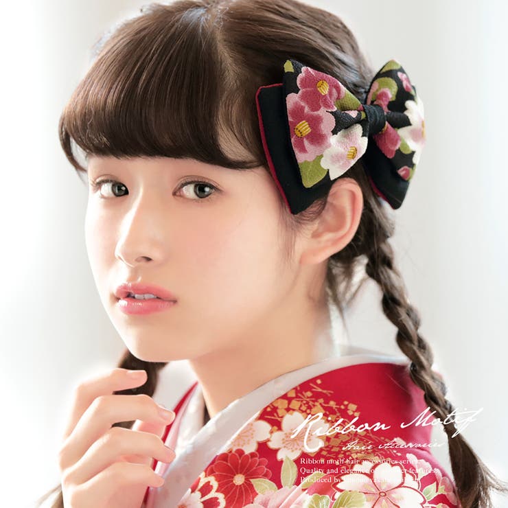 髪飾り 黒 ブラック | SOUBIEN | 詳細画像1 