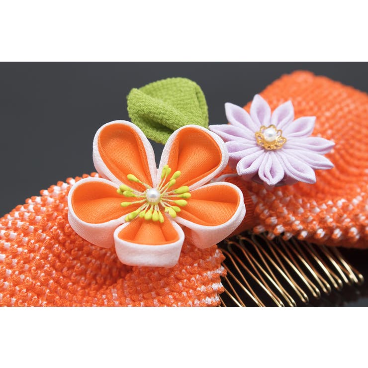 髪飾り 橙色 オレンジ | SOUBIEN | 詳細画像4 