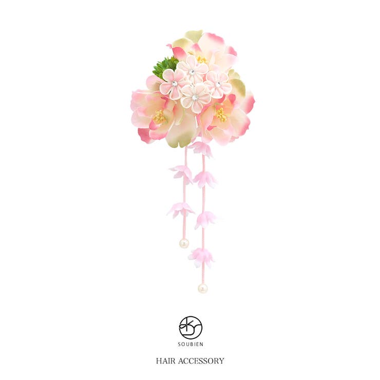 髪飾り ピンク 梅 | SOUBIEN | 詳細画像3 