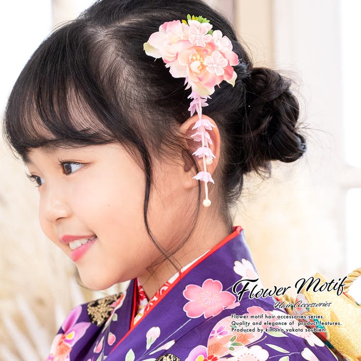 髪飾り ピンク 梅 | SOUBIEN | 詳細画像1 