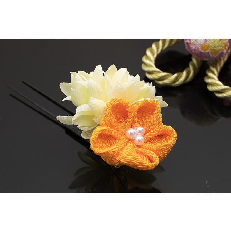 髪飾り ２点セット 白 | SOUBIEN | 詳細画像3 