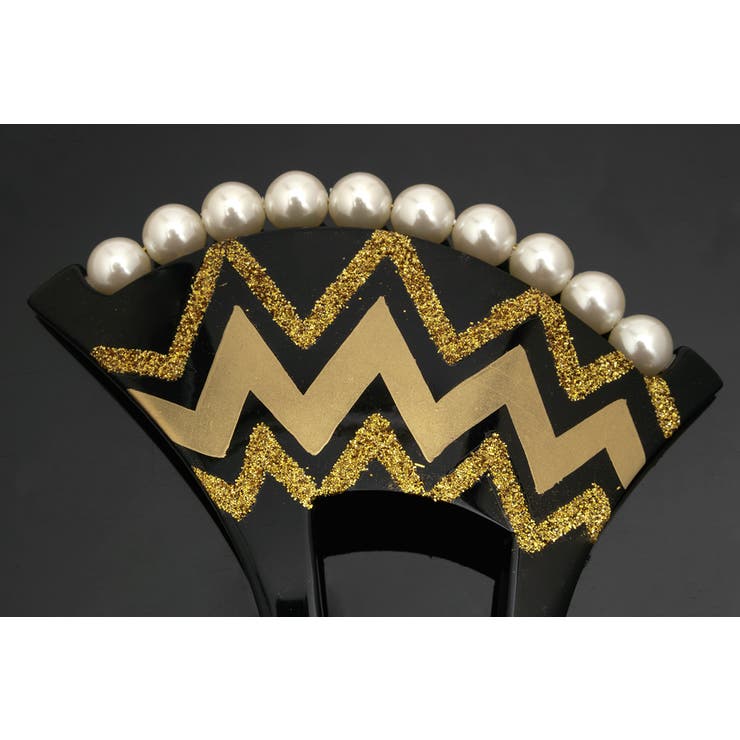 バチ型簪 黒 ブラック | SOUBIEN | 詳細画像2 