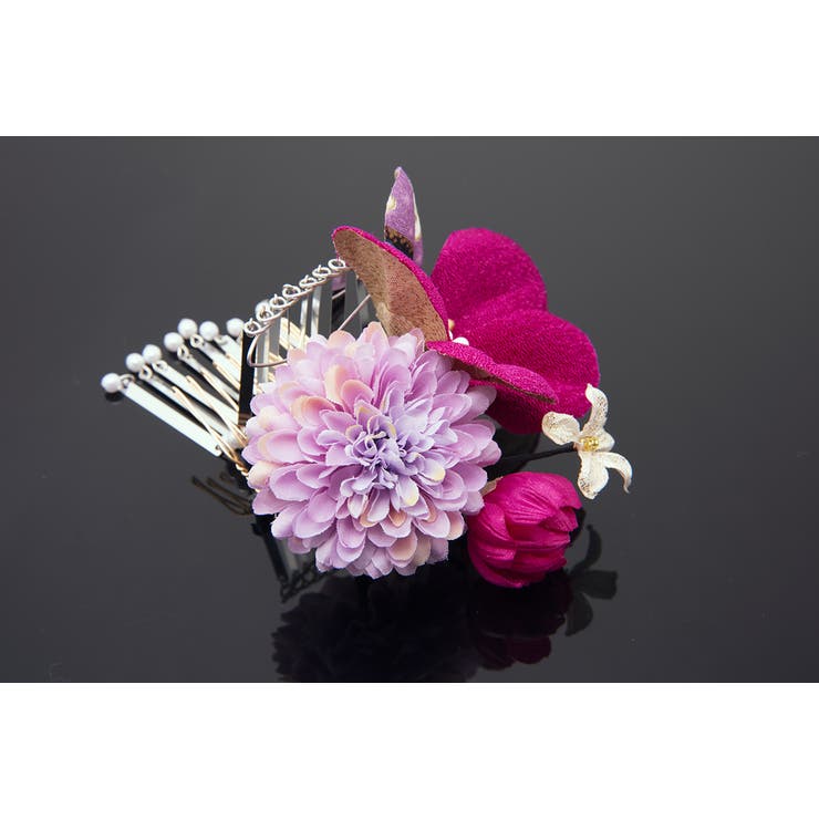 髪飾り 紫 パープル | SOUBIEN | 詳細画像2 