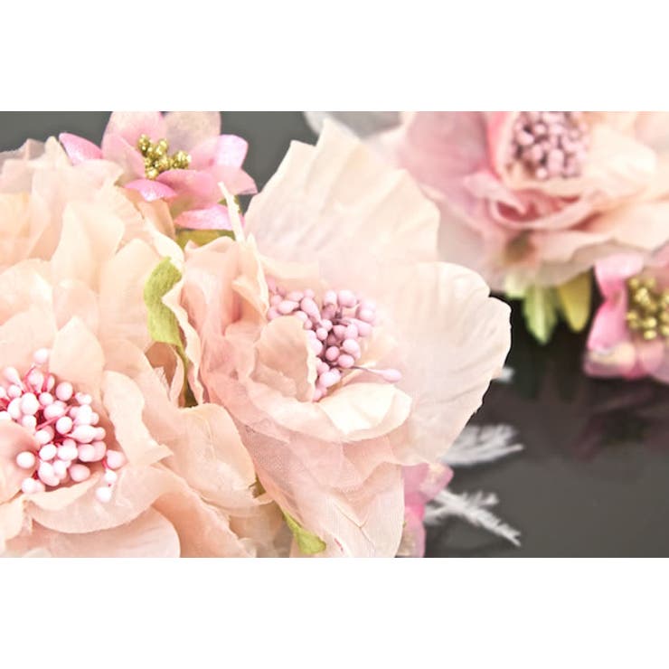 ゴージャスなお花の髪飾りセット