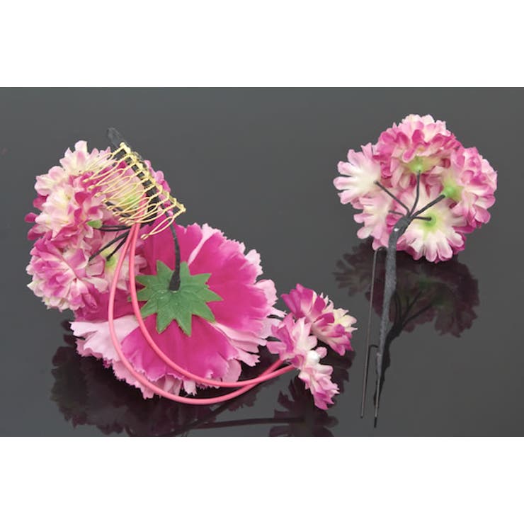 髪飾り ２点セット 紫 | SOUBIEN | 詳細画像3 