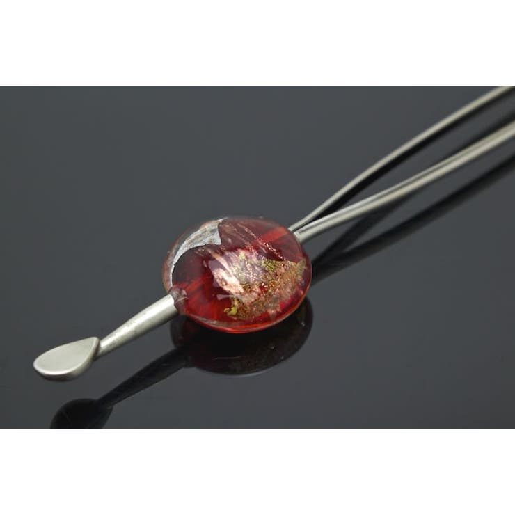 平玉簪（かんざし） 赤 レッド | SOUBIEN | 詳細画像2 