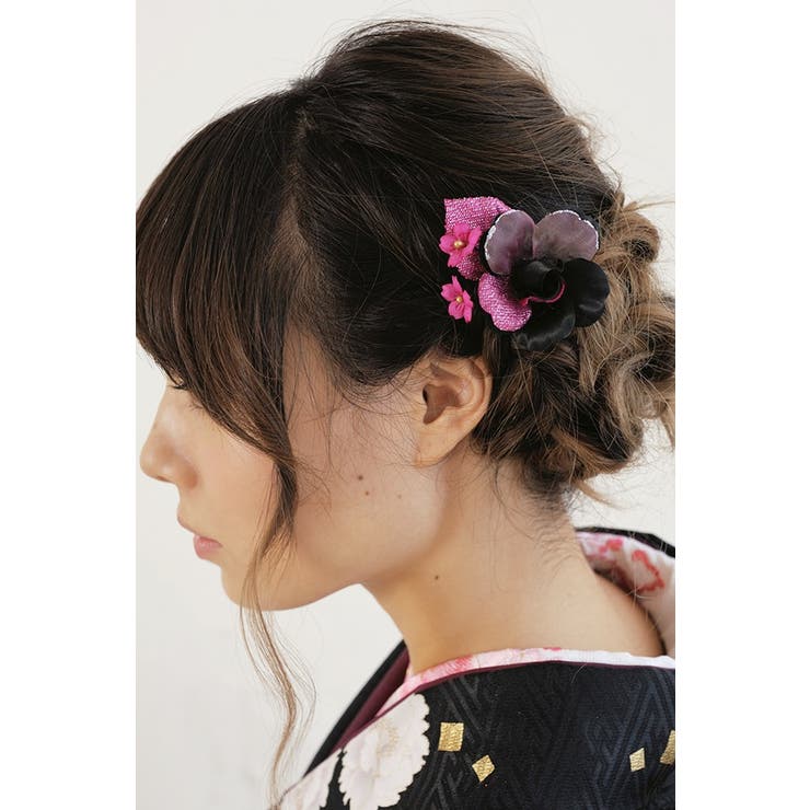 Amazon | MERRYHAPY 日本のヘアアクセサリーセット：フラワー