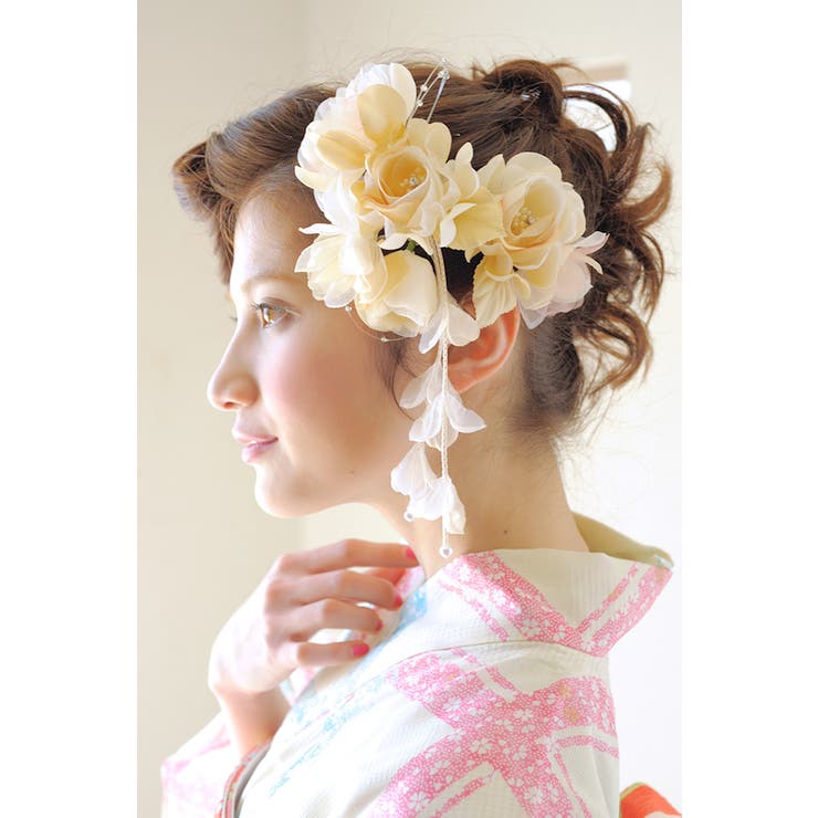髪飾り,成人式用,振袖用,結婚式用,婚礼用,髪留めb