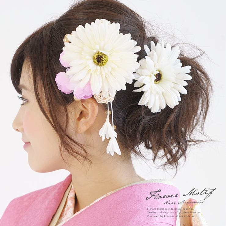 髪飾り2点セット 成人式 振袖[品番：SBEW0005110]｜SOUBIEN