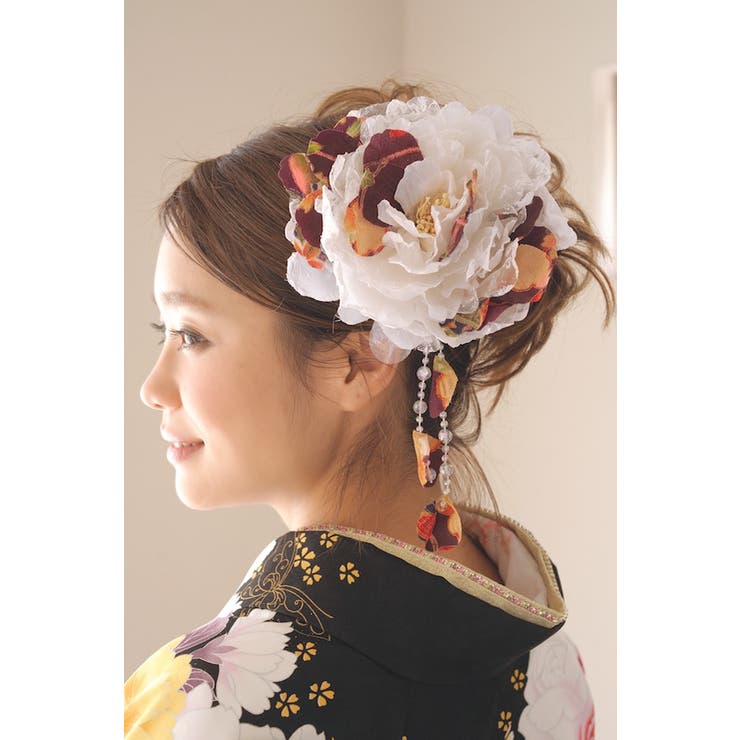 日本製 髪飾り オフしろ | SOUBIEN | 詳細画像2 