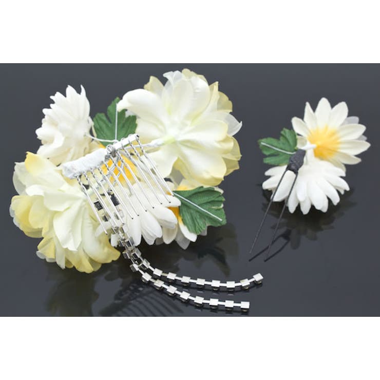 髪飾り 2点セット 黄色 | SOUBIEN | 詳細画像5 