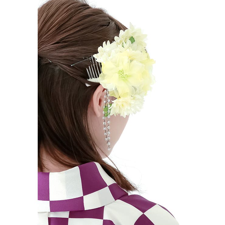 髪飾り 2点セット 黄色 | SOUBIEN | 詳細画像2 