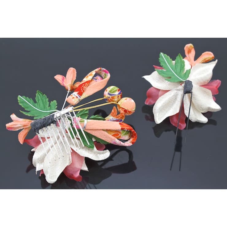 髪飾り 2点セット ピンク | SOUBIEN | 詳細画像5 