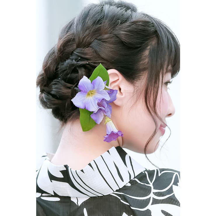 髪飾り 紫 パープル | SOUBIEN | 詳細画像2 