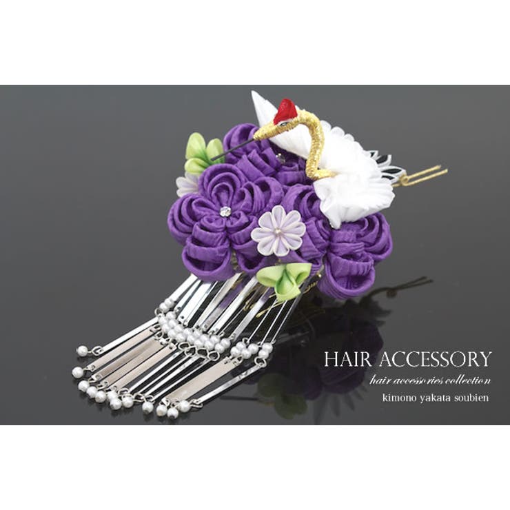つまみ細工 髪飾り 成人式 | SOUBIEN | 詳細画像3 