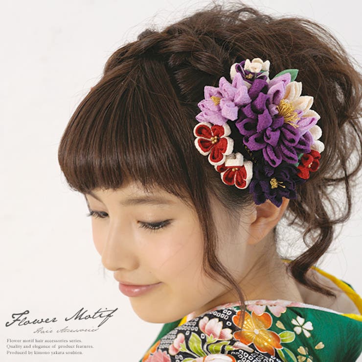 つまみ細工 3点セット 成人式 | SOUBIEN | 詳細画像1 