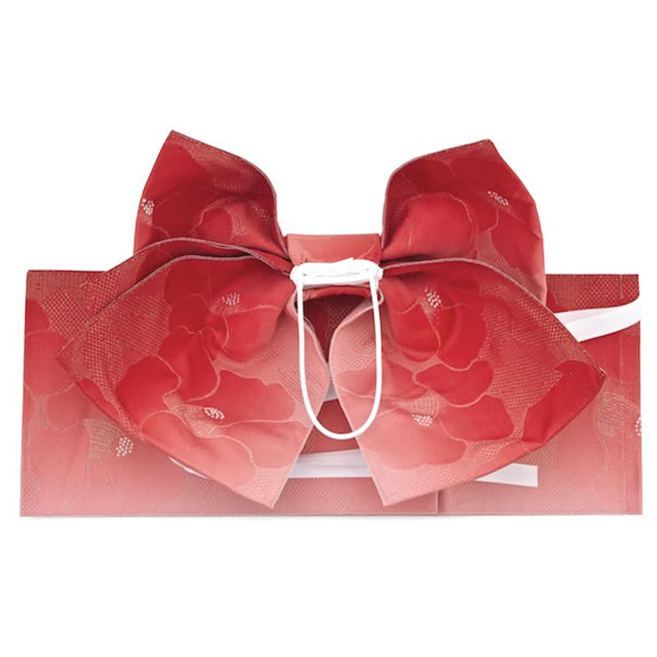 ANNA SUI　アナスイ　浴衣　帯　作り帯　ピンク　赤 Kisste 浴衣 帯 作り帯 浴衣作り帯 ピンク 水色 黄 赤 花づくし