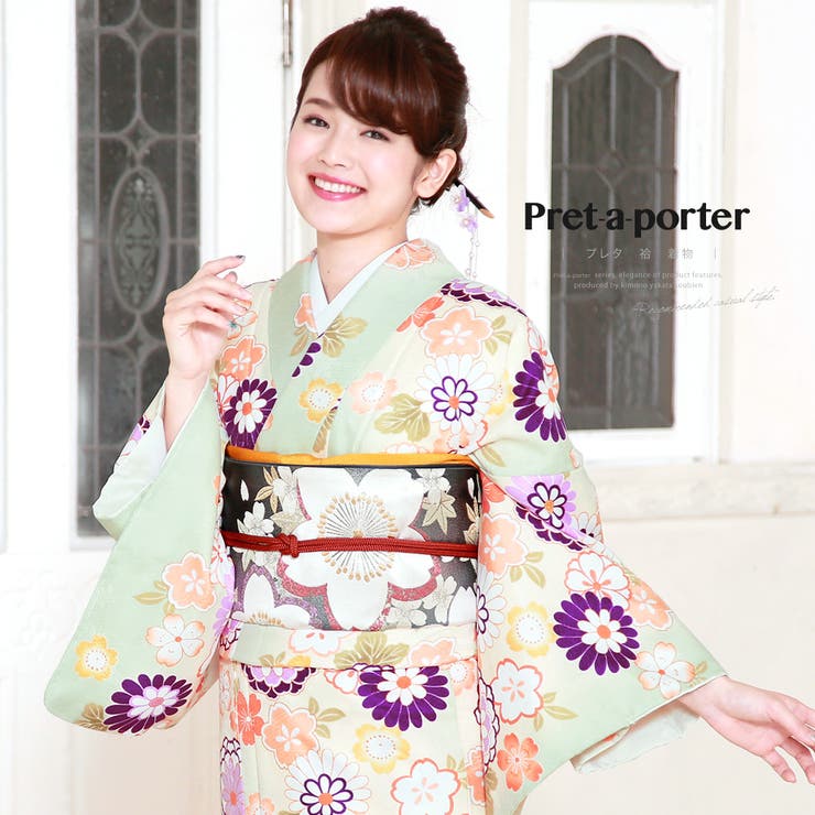 プレタ着物 ブランド Bonheursaisons 品番 Sbew Soubien ソウビエン のレディースファッション通販 Shoplist ショップリスト