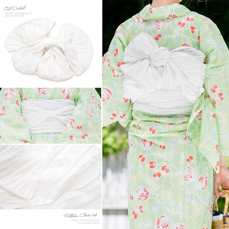 花火大会や夏祭りに！女性用ゆかたセット