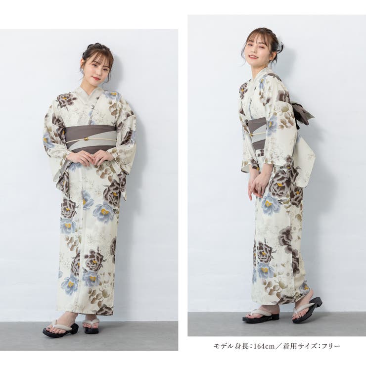 花火大会や夏祭りに！女性用ゆかたセット