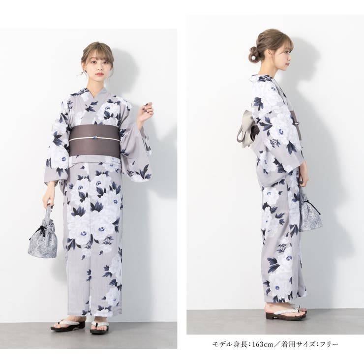 花火大会や夏祭りに！女性用ゆかたセット