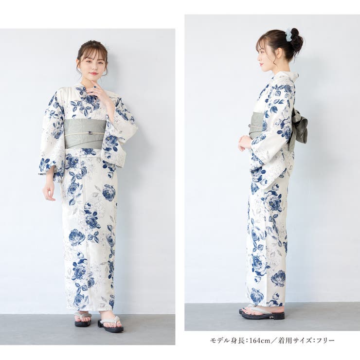 花火大会や夏祭りに！女性用ゆかたセット