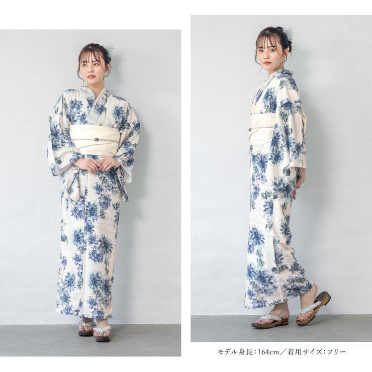 花火大会や夏祭りに！女性用ゆかたセット