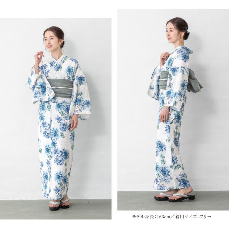 花火大会や夏祭りに！女性用ゆかたセット