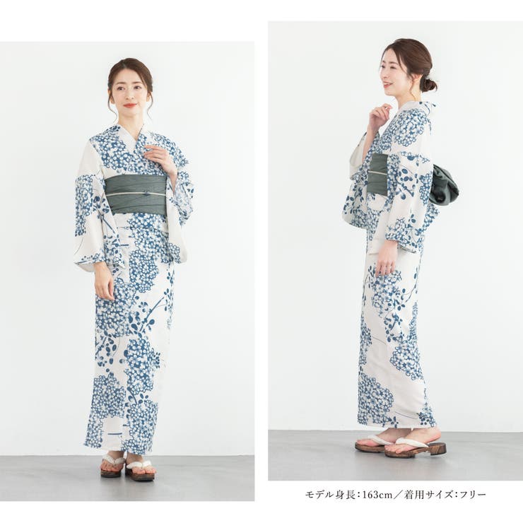 花火大会や夏祭りに！女性用ゆかたセット